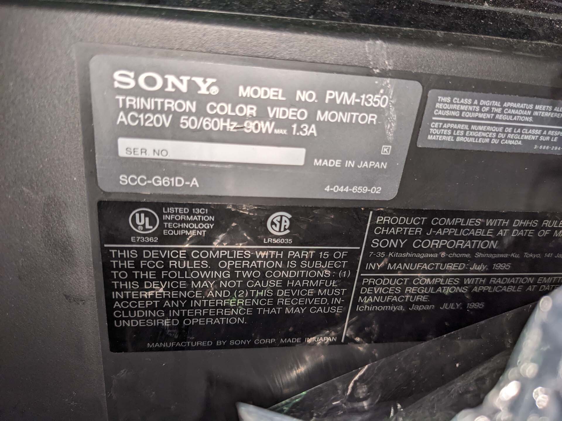 Foto Verwendet SONY 2645A Zum Verkauf