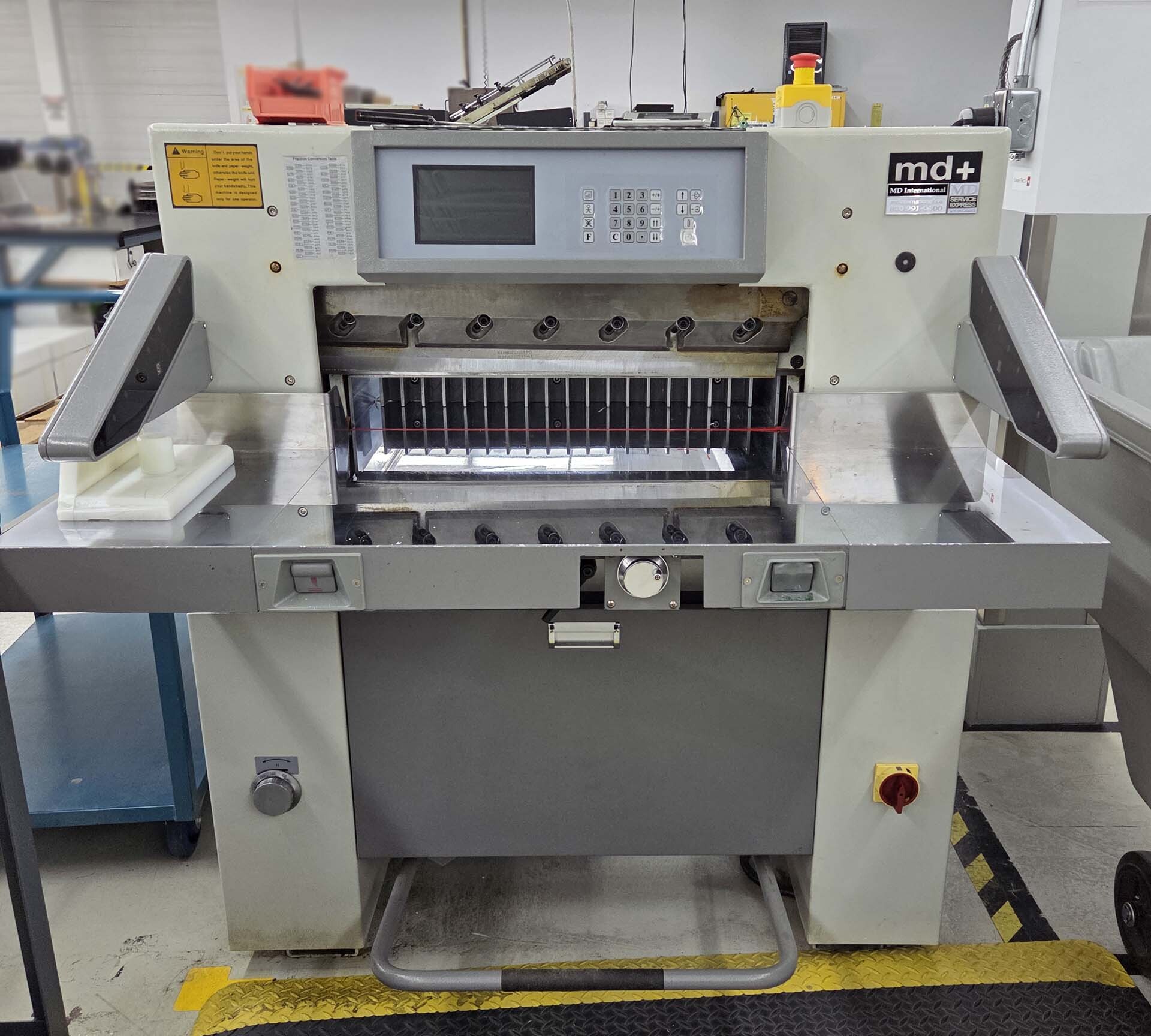 Photo Used MD INTERNATIONAL 67F1 For Sale