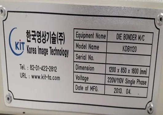 Foto Verwendet KOREA IMAGE TECHNOLOGY KBD-1120 Zum Verkauf