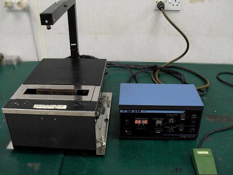 Photo Used POINT SOLDERING MACHINE Top-375 SPH For Sale