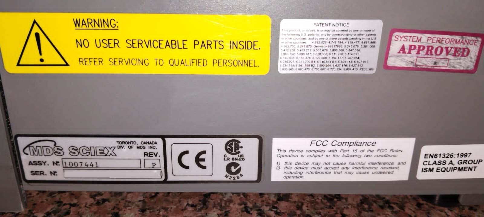Photo Used AB SCIEX / APPLIED BIOSYSTEMS / ABI / MDS SCIEX API 3200 For Sale
