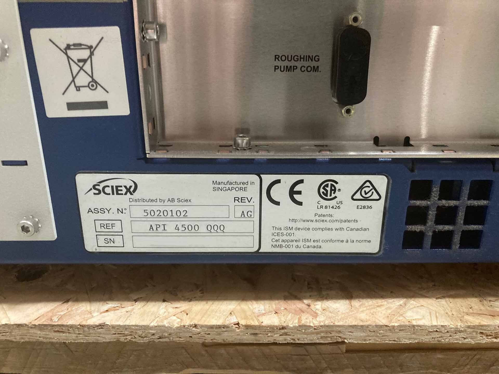 圖為 已使用的 AB SCIEX / APPLIED BIOSYSTEMS / ABI / MDS SCIEX Triple Quad 4500 待售