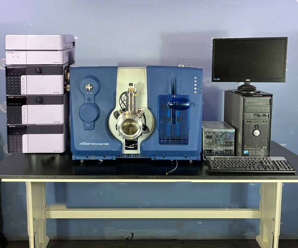 图为 已使用的 AB SCIEX / APPLIED BIOSYSTEMS / ABI / MDS SCIEX Triple Quad 5500 待售
