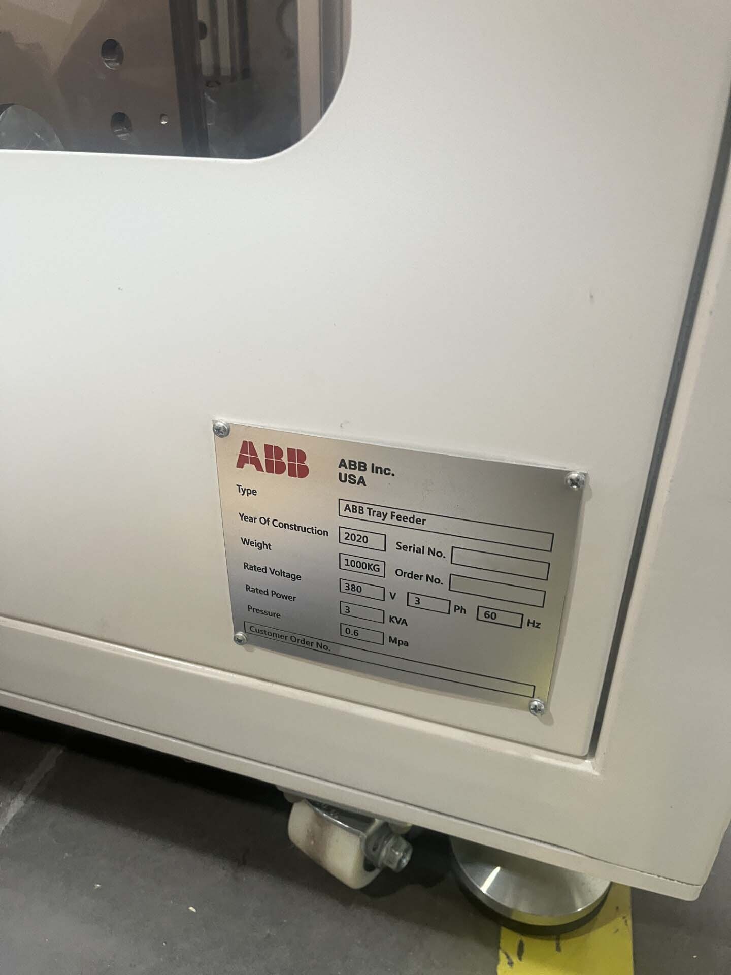 图为 已使用的 ABB Tray feeder 待售