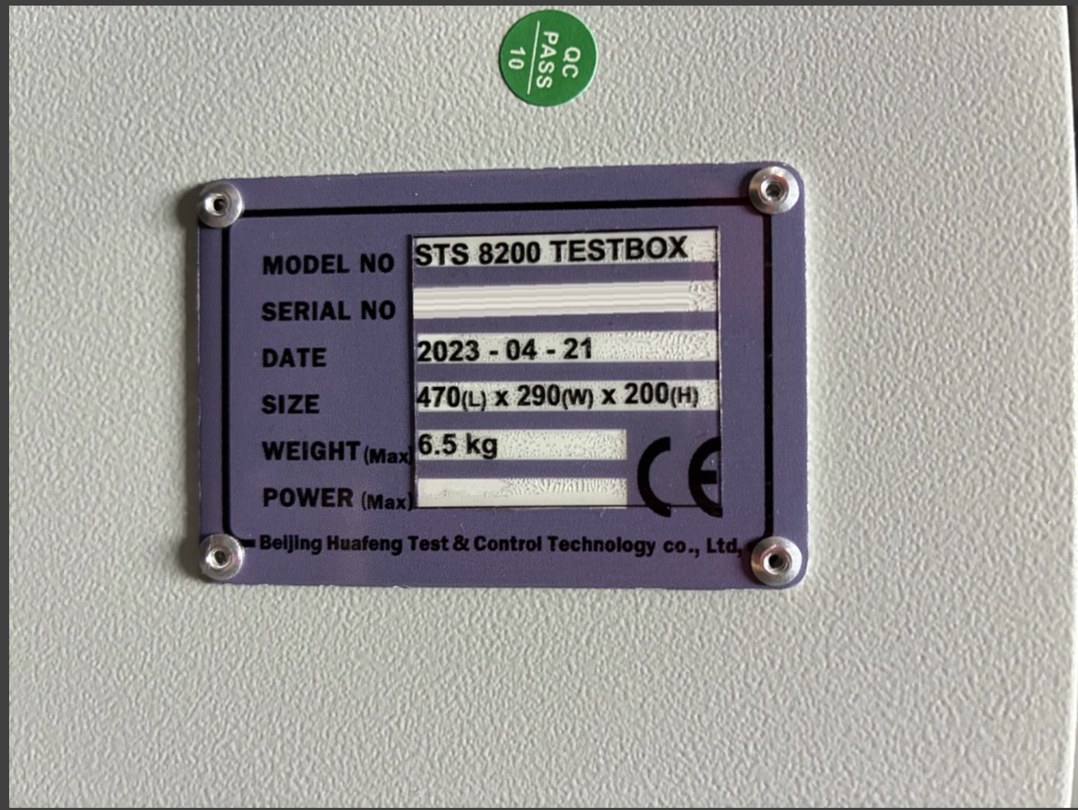 Photo Used ACCOTEST STS 8200 For Sale