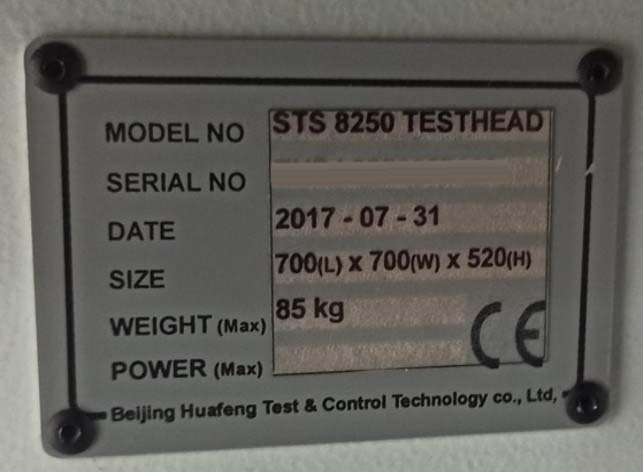 Foto Verwendet ACCOTEST STS 8250 Zum Verkauf