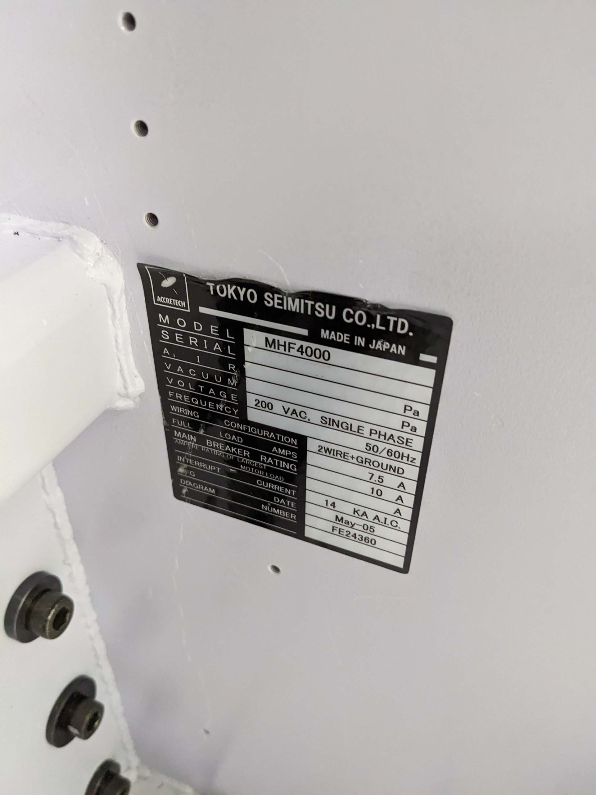 图为 已使用的 ACCRETECH / TSK UF 200SA 待售