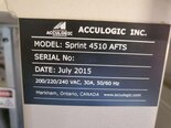 Photo Used ACCULOGIC Sprint 4510 AFTS For Sale