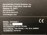 Photo Used ACCURATE GAS CONTROL SYSTEMS AGT354D-1 For Sale