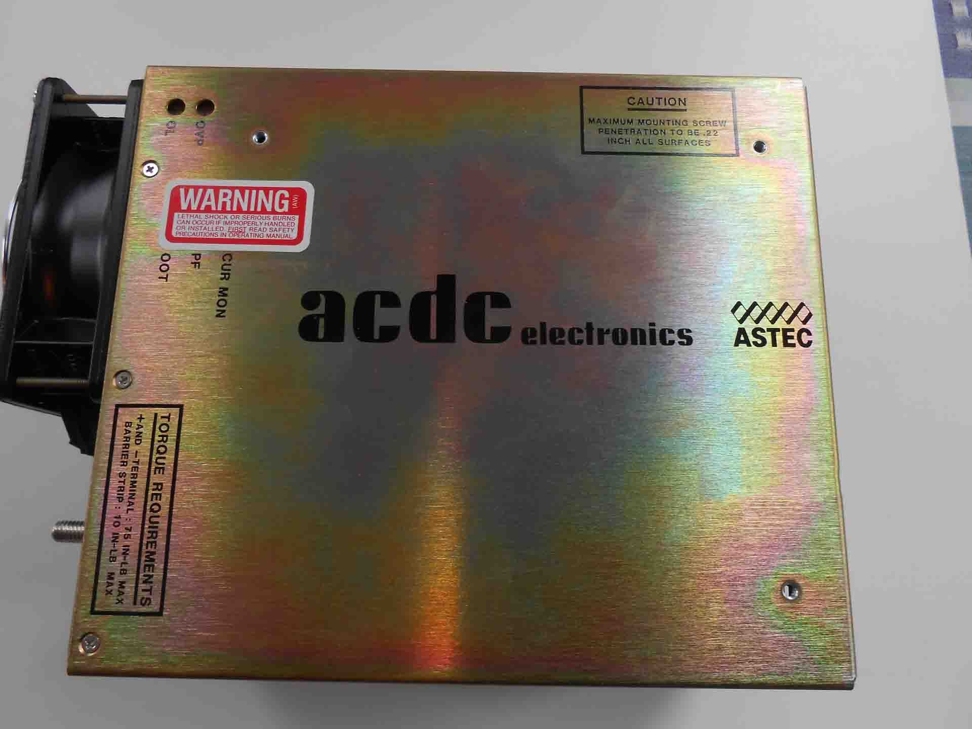 圖為 已使用的 ACDC ELECTRONICS JF751A-9000-9066 待售