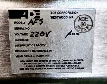 사진 사용됨 ADE / KLA / TENCOR AFS 3220 판매용