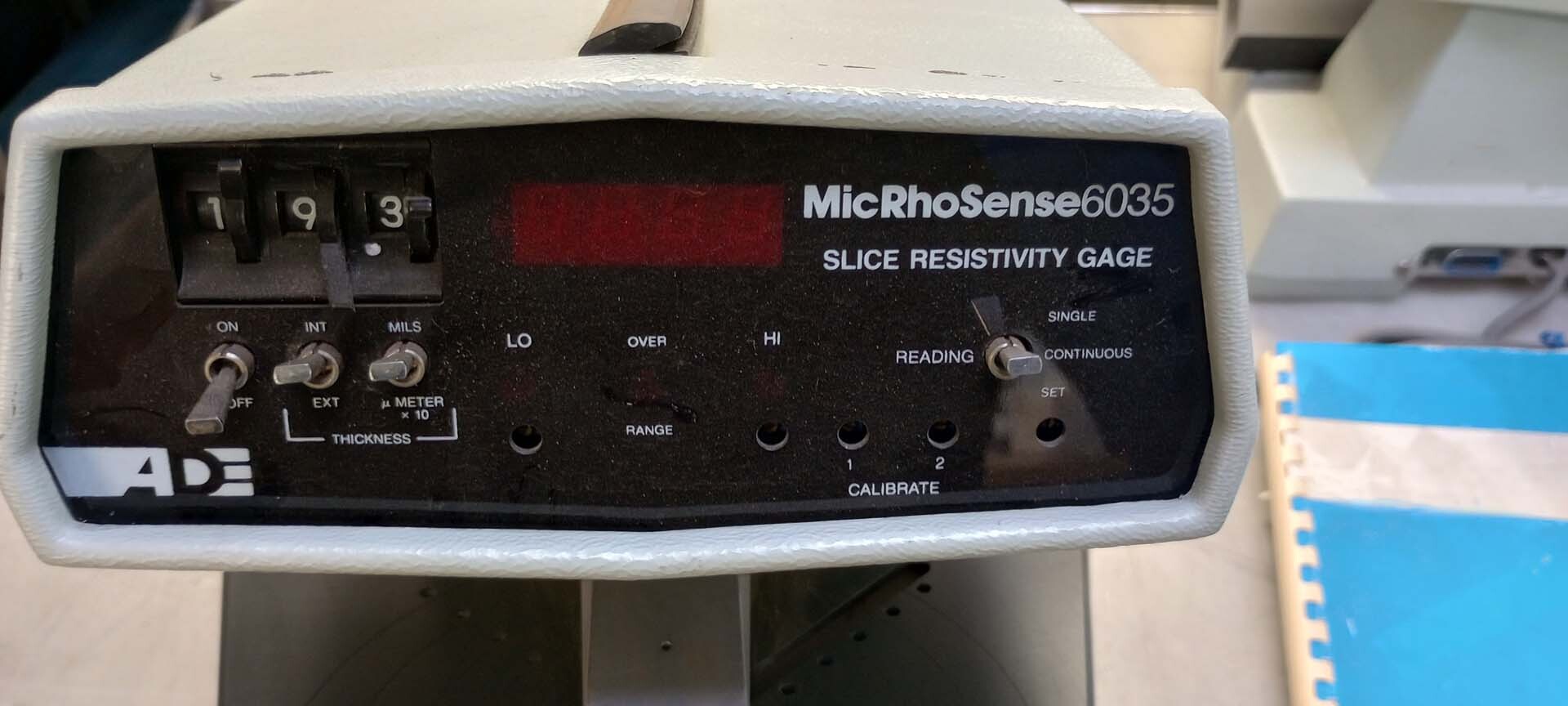 Photo Used ADE / KLA / TENCOR MicRhoSense 6035 For Sale