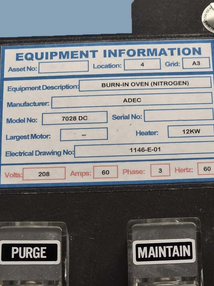 图为 已使用的 ADEC 7028 DC 待售