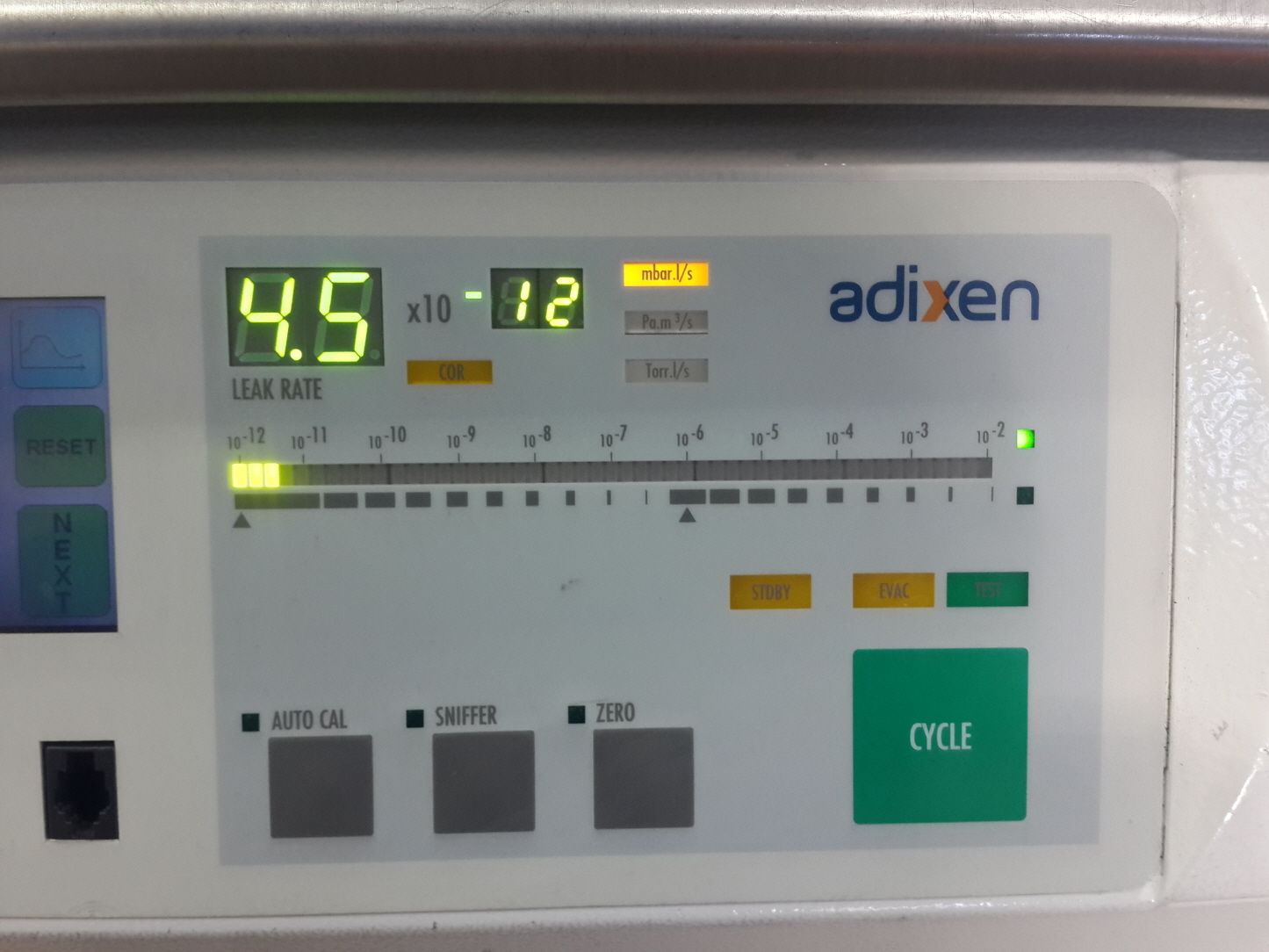 Photo Used ADIXEN ASM 192 T2D+ For Sale