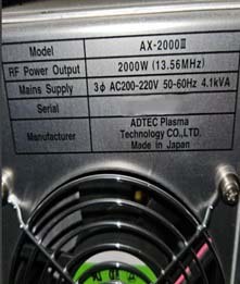 Photo Used ADTEC AX 2000 II For Sale