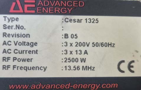 사진 사용됨 ADVANCED ENERGY / DRESSLER Cesar 1325 판매용