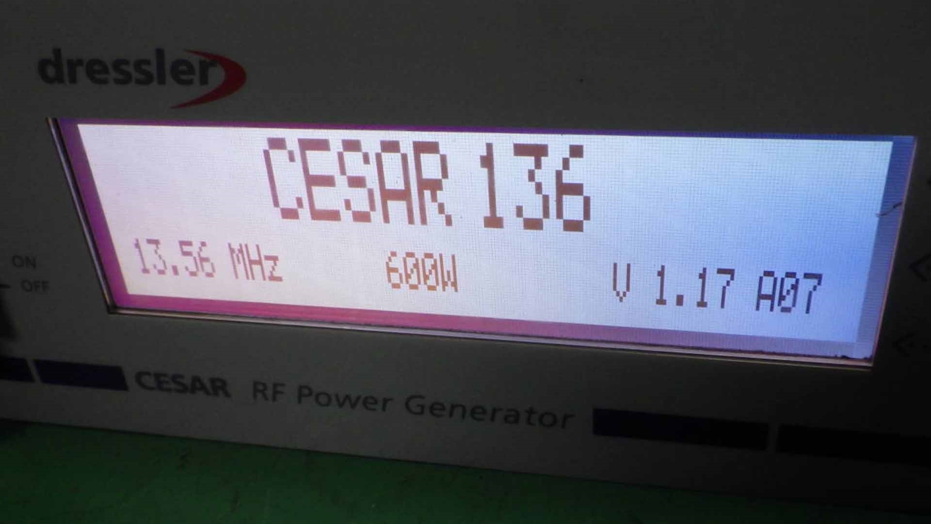 フォト（写真） 使用される ADVANCED ENERGY / DRESSLER Cesar 136 販売のために
