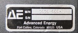 Photo Used ADVANCED ENERGY 5050-000-A For Sale