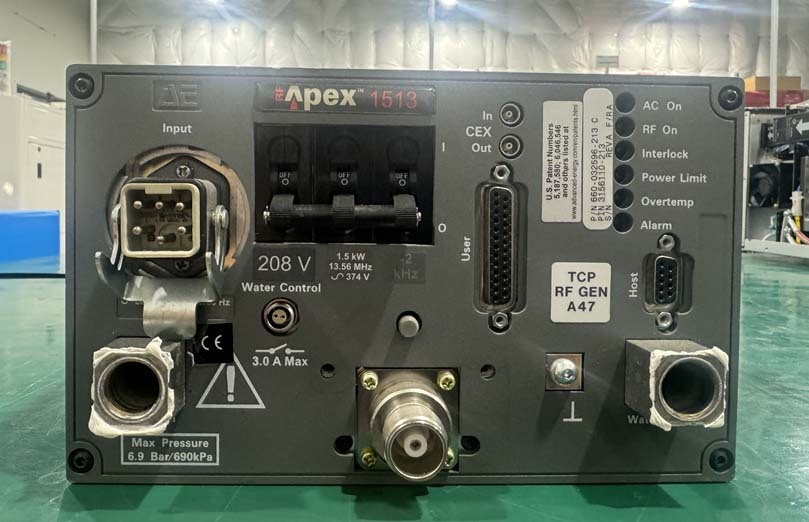 フォト（写真） 使用される ADVANCED ENERGY Apex 1513 販売のために