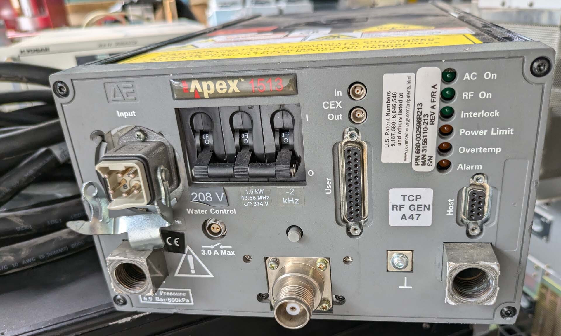 フォト（写真） 使用される ADVANCED ENERGY Apex 1513 販売のために