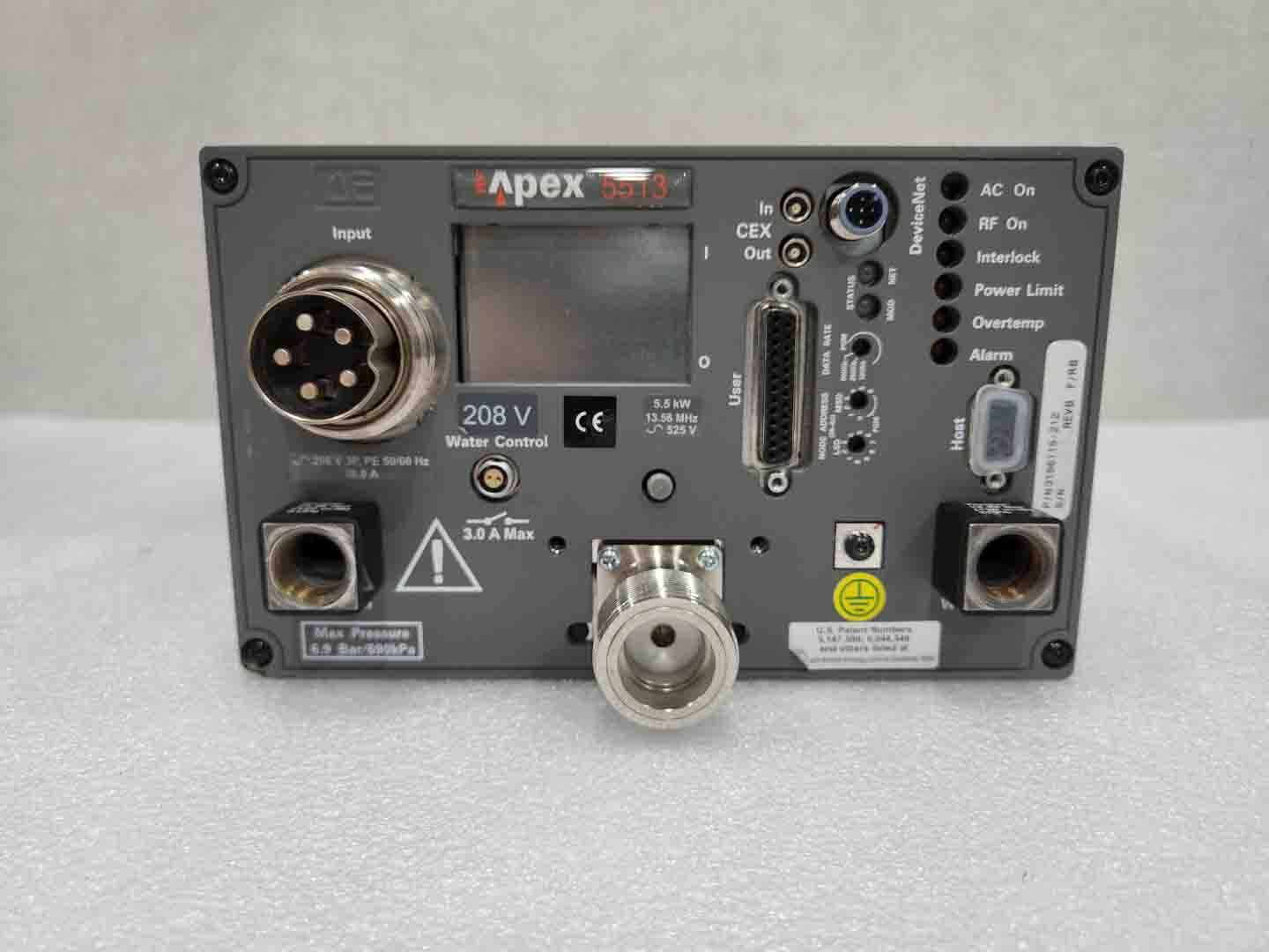 Photo Used ADVANCED ENERGY Apex 5513 For Sale