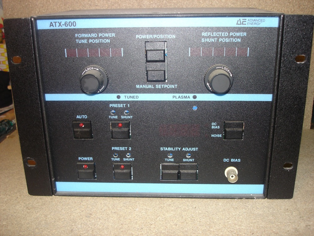 Photo Used ADVANCED ENERGY ATX 600 For Sale