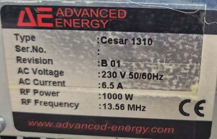 Photo Utilisé ADVANCED ENERGY Cesar 1310 À vendre