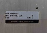 图为 已使用的 ADVANCED ENERGY Lot of RF matches 待售