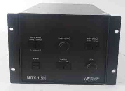 Photo Used ADVANCED ENERGY MDX-1.5K For Sale