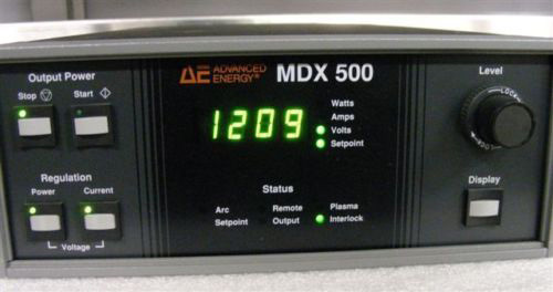 Photo Used ADVANCED ENERGY MDX-500 For Sale