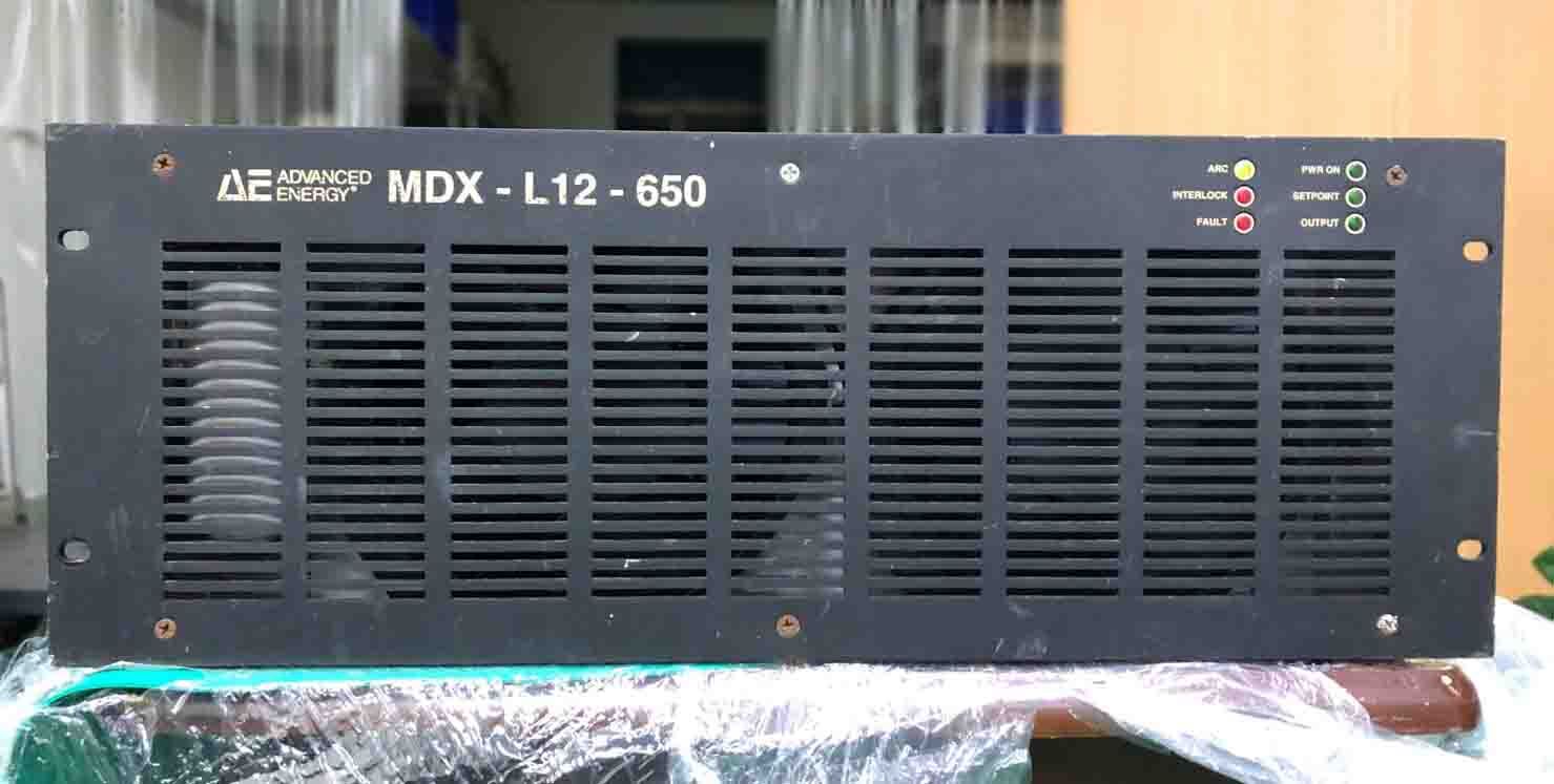Photo Used ADVANCED ENERGY MDX-L12-650 For Sale