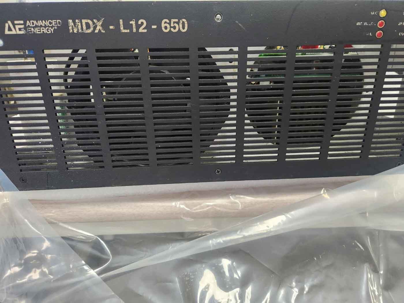 Photo Used ADVANCED ENERGY MDX-L12-650 For Sale