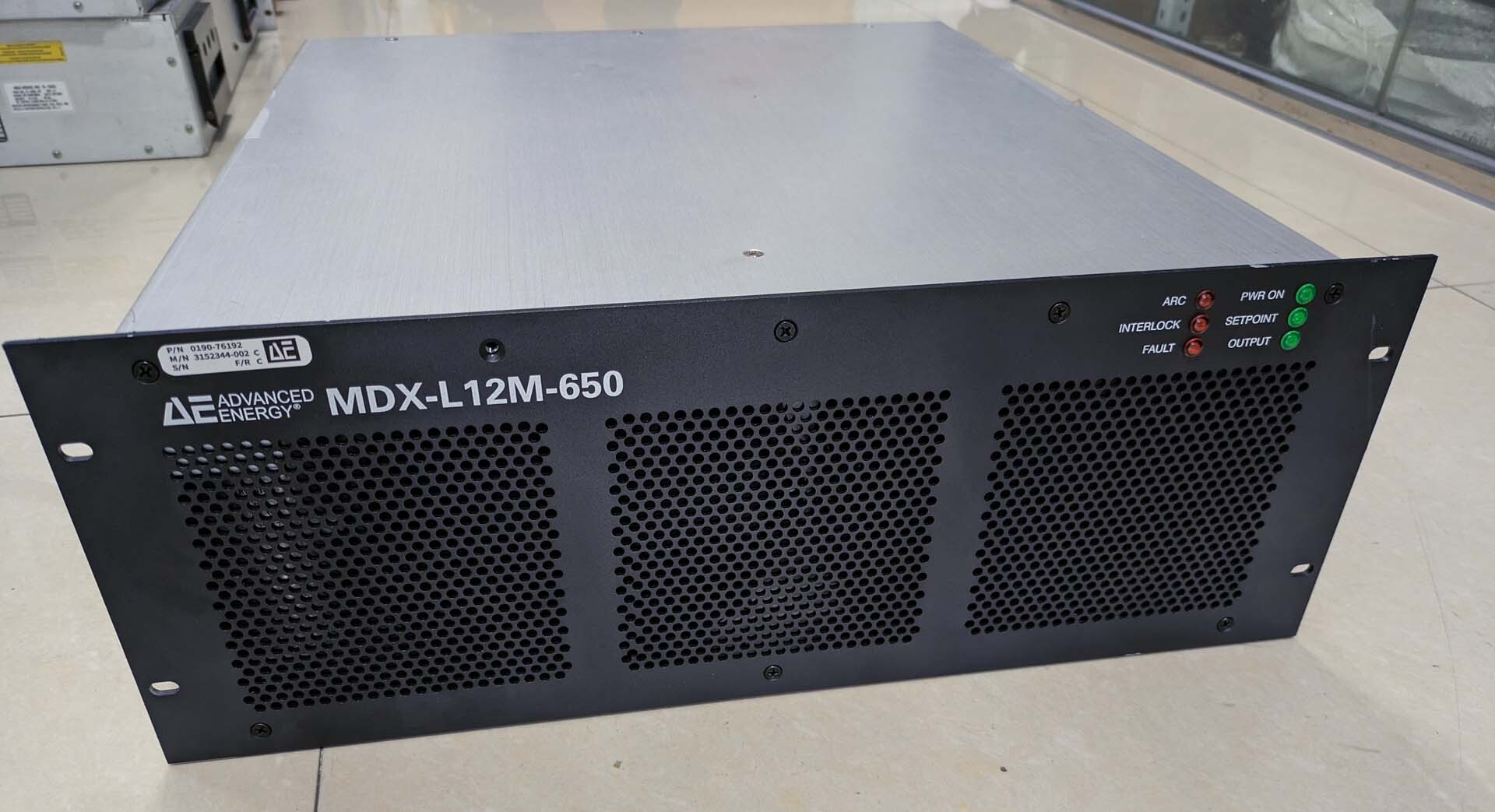 圖為 已使用的 ADVANCED ENERGY MDX-L12M-650 待售