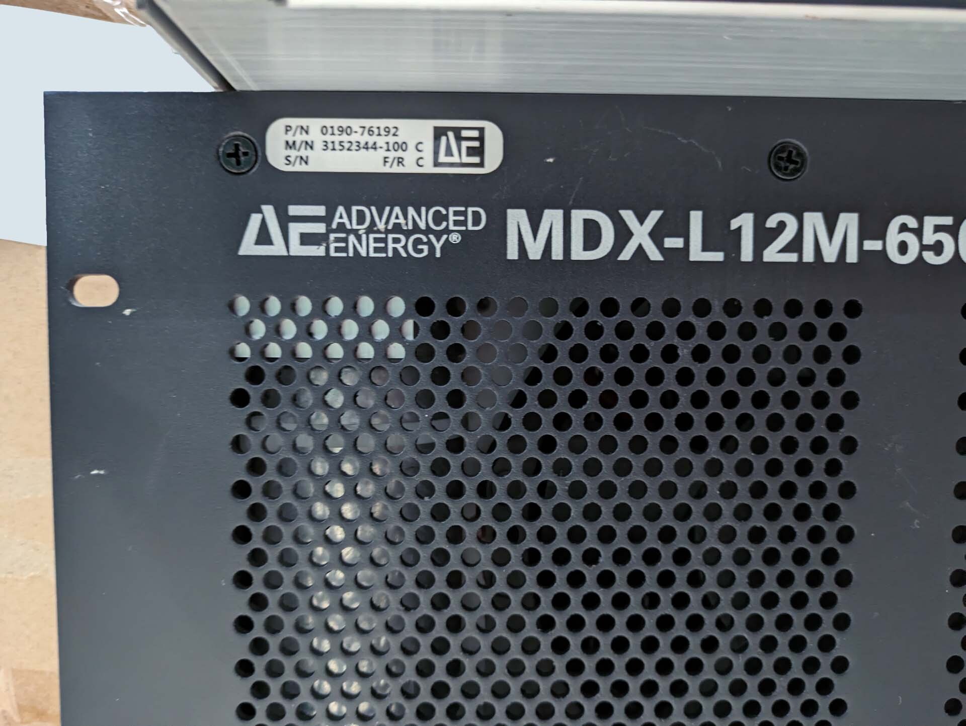 圖為 已使用的 ADVANCED ENERGY MDX-L12M-650 待售