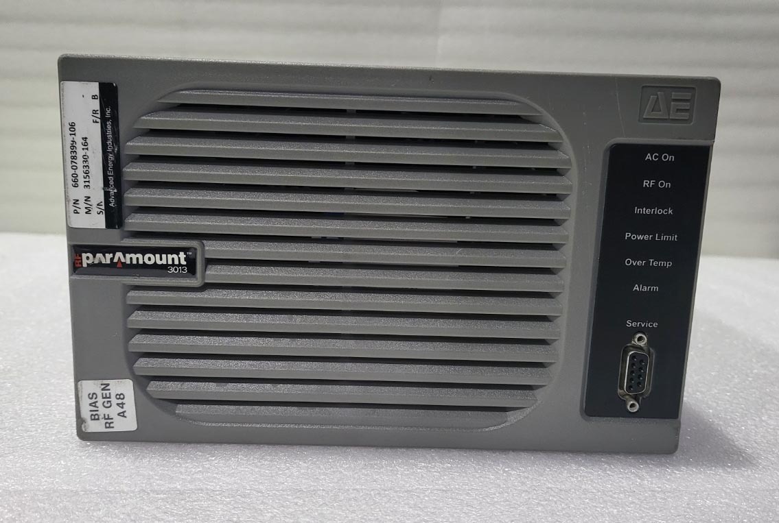 ADVANCED ENERGY Paramount 3013 電子檢測設備用於銷售價格#293645560, 2015 > 從CAE 購買