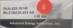 フォト（写真） 使用される ADVANCED ENERGY Paramount 3013 販売のために