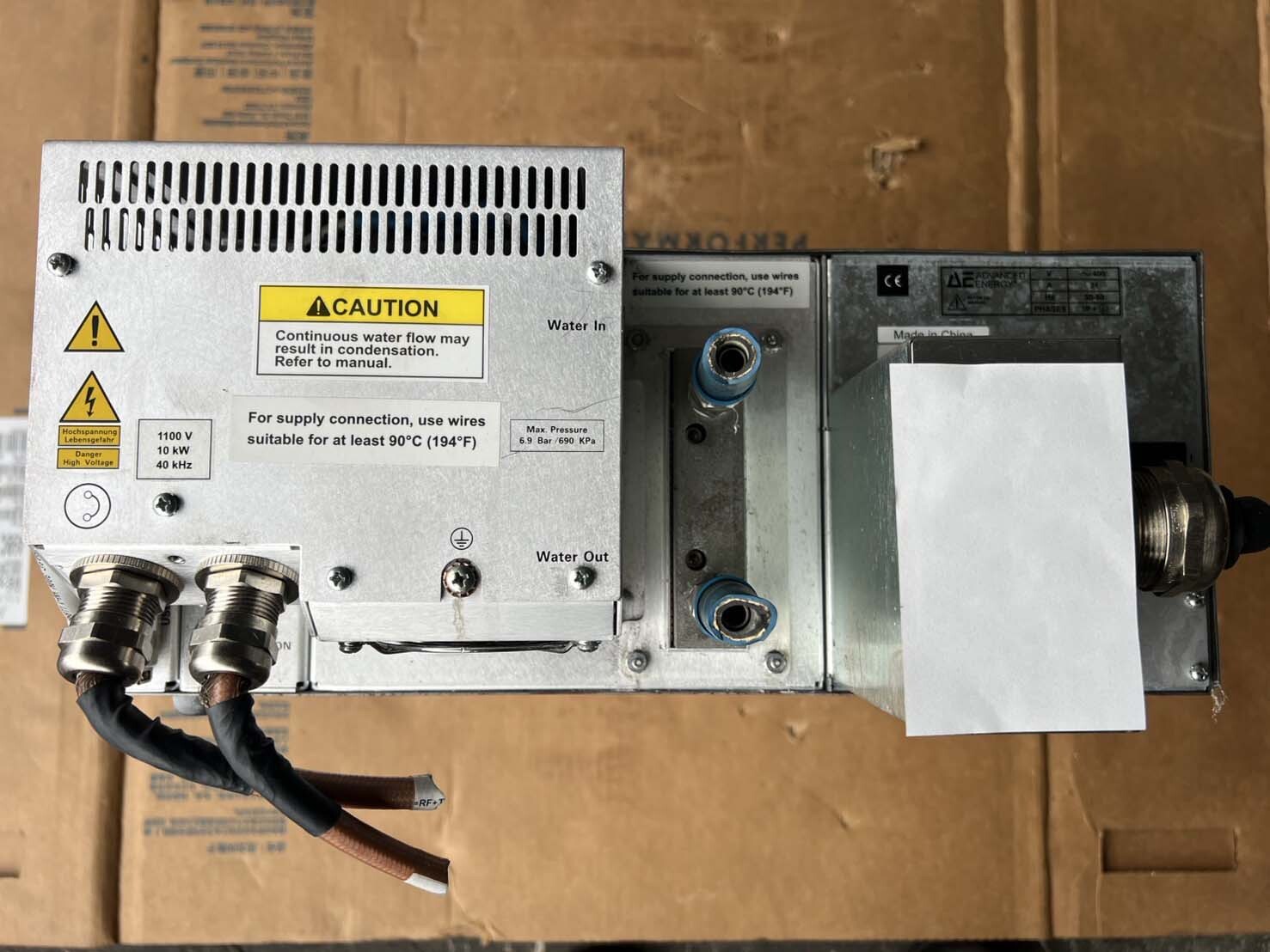 사진 사용됨 ADVANCED ENERGY PE II 10K 판매용