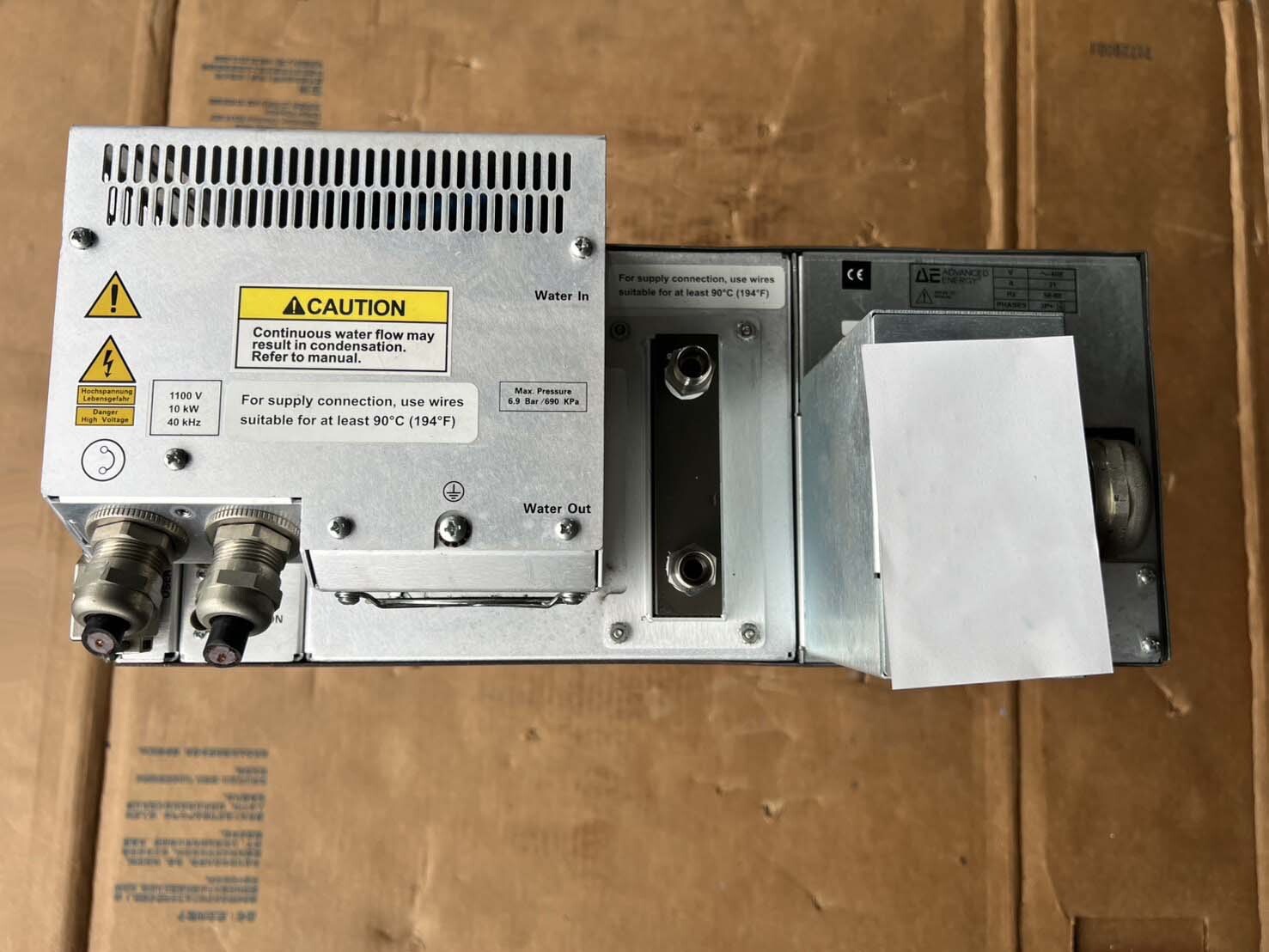 Photo Used ADVANCED ENERGY PE II 10K For Sale