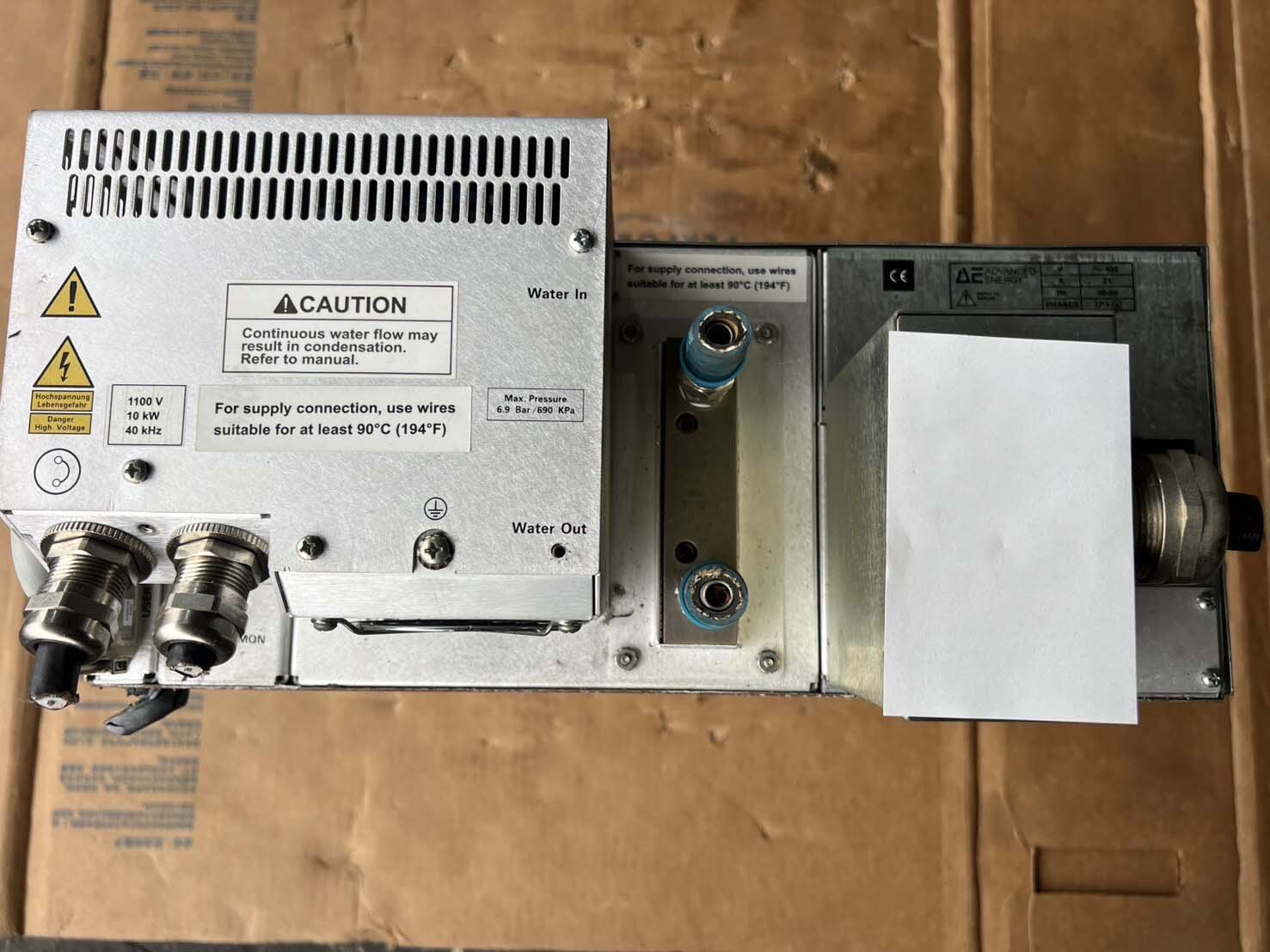 Photo Utilisé ADVANCED ENERGY PE II 10K À vendre