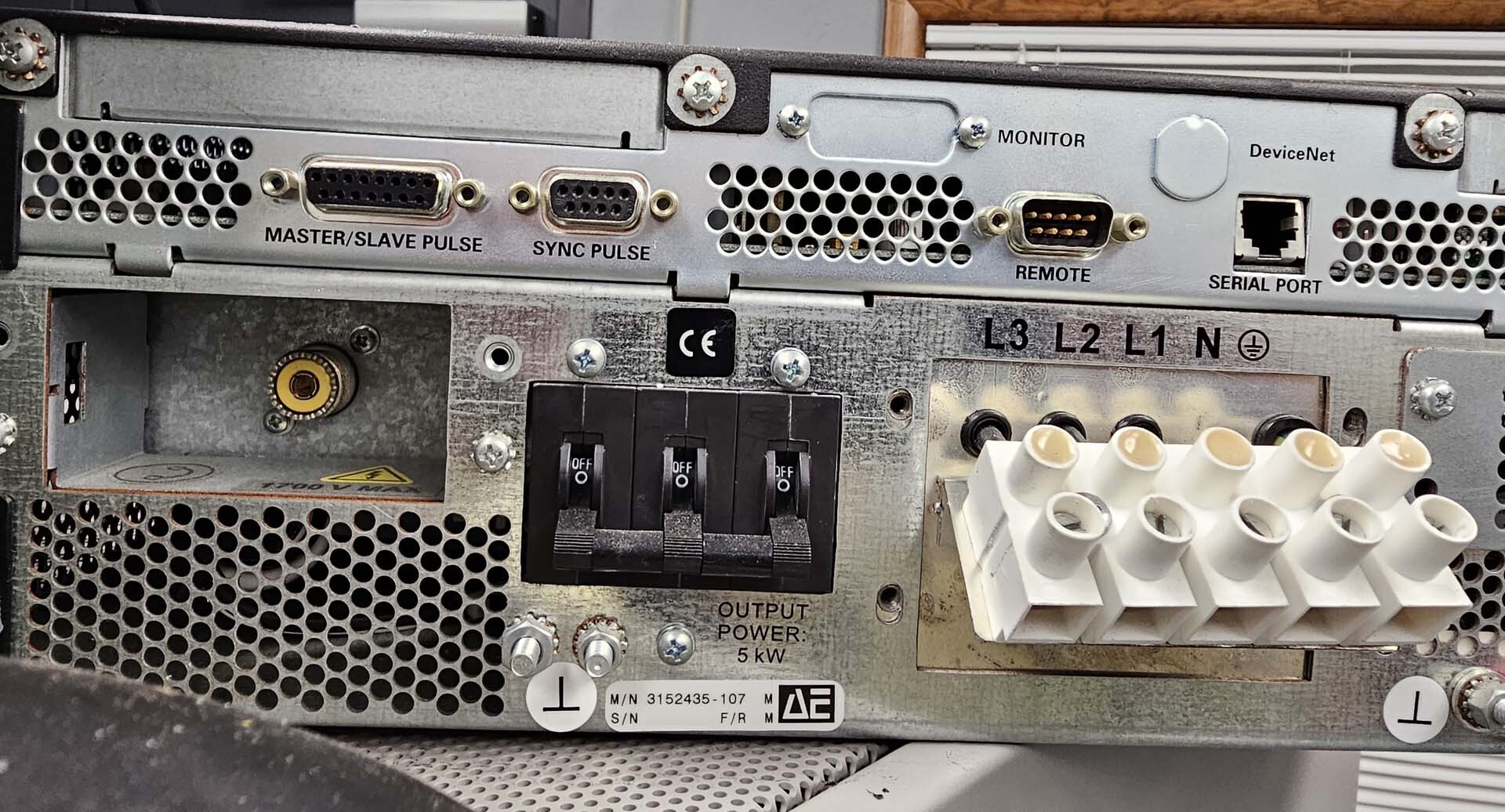Photo Used ADVANCED ENERGY PE II 10K For Sale