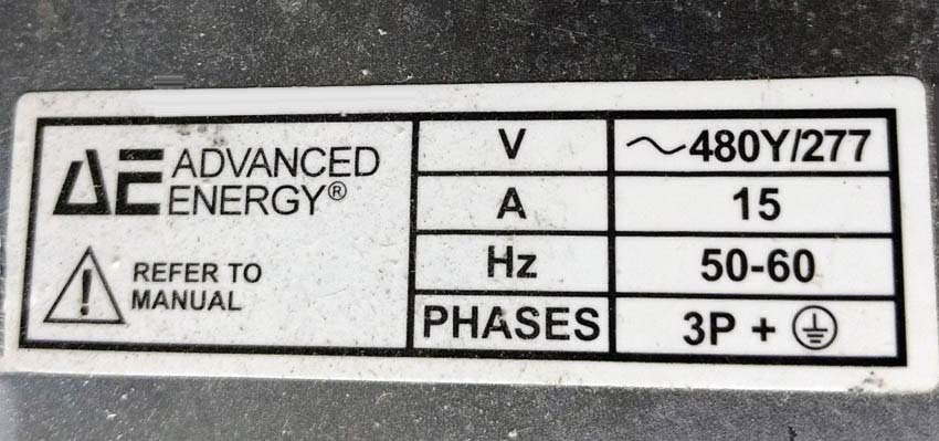 사진 사용됨 ADVANCED ENERGY Pinnacle Plus 판매용