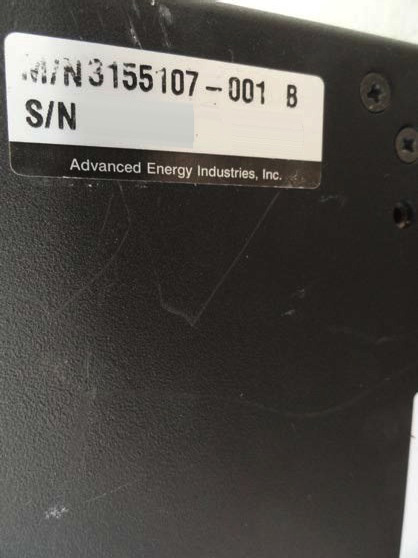 Photo Used ADVANCED ENERGY RFG 1251 For Sale