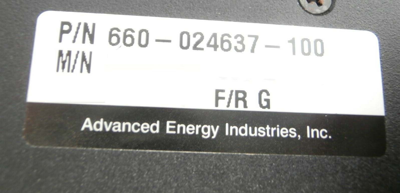 Photo Used ADVANCED ENERGY RFG 3000 For Sale