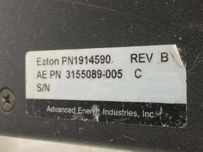 Photo Used ADVANCED ENERGY RFG 3001 For Sale