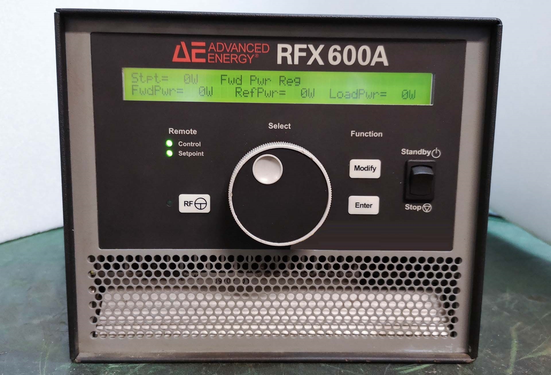 Photo Used ADVANCED ENERGY RFX 600A For Sale