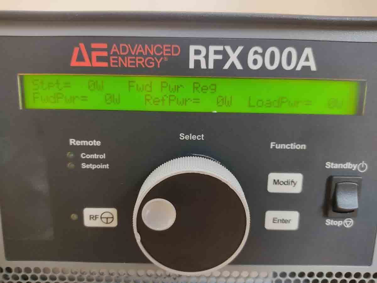 Photo Used ADVANCED ENERGY RFX 600A For Sale