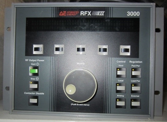 Photo Used ADVANCED ENERGY RFXII 3000 For Sale
