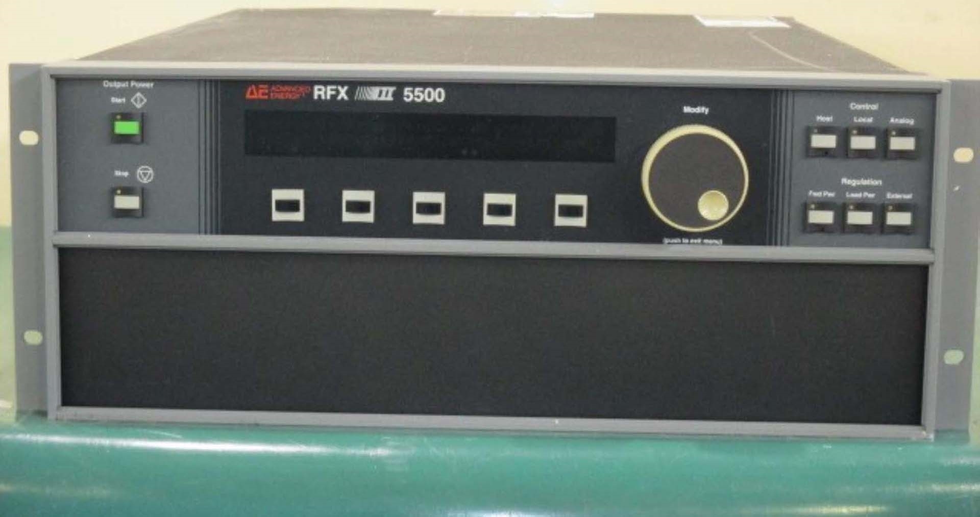 Photo Used ADVANCED ENERGY RFXII 5500 For Sale