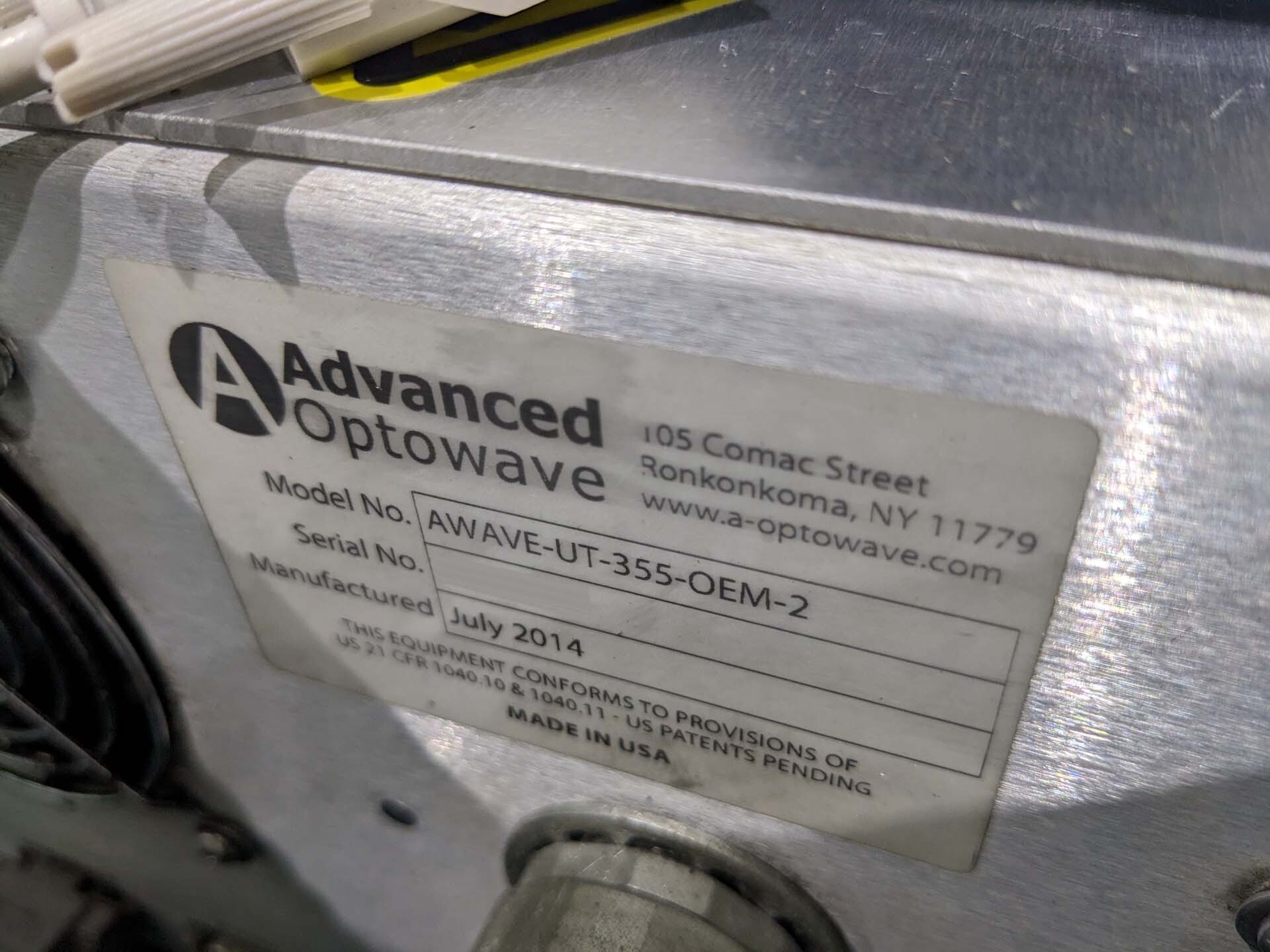 Photo Used ADVANCED OPTOWAVE AWAVE-UT-355-OEM-2 For Sale