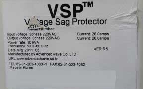 Photo Used ADVANCED WAVE VSP-1105 For Sale
